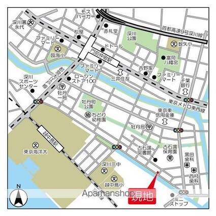 ＴＩＭＥ　ＳＨＡＲＩＮＧ　門前仲町[1R/20.09m2]の外観2