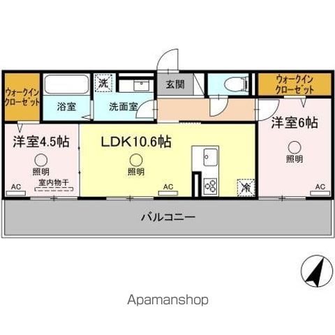 豊肥本線 東海学園前駅 徒歩56分 3階建 築3年の間取り写真