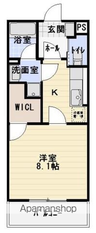 ドムス東静岡の間取り写真