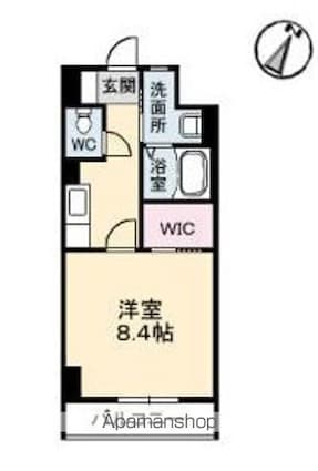 メゾン呉駅前[1K/30.34m2]の間取図