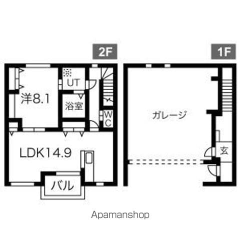 Y.K GARAGE湘南大和の間取り写真