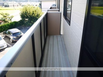 ラフィネ大林[2LDK/54m2]のバルコニー