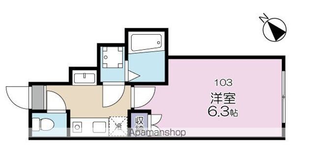 オータムバレー江北の間取り写真
