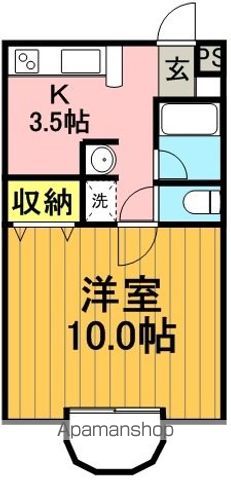 アベニューハイツの間取り写真