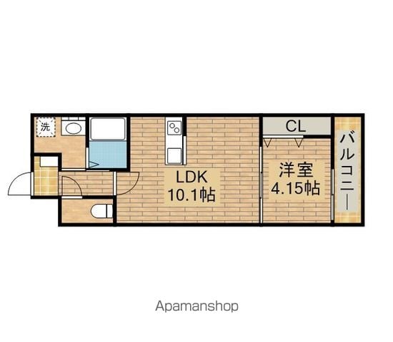 FREEDOM RESIDENCE堺大小路の間取り写真