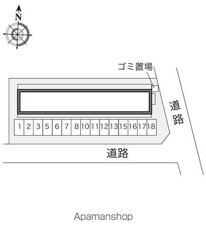 レオパレス三国ヶ丘弐番館 208 ｜ 大阪府堺市北区百舌鳥梅北町２丁59-2（賃貸アパート1K・2階・23.18㎡） その13