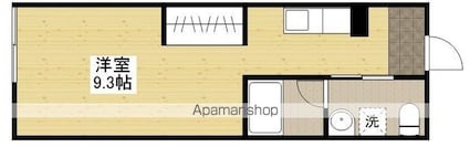 プリマヴェーラ大野中央[1R/21.28m2]の間取図