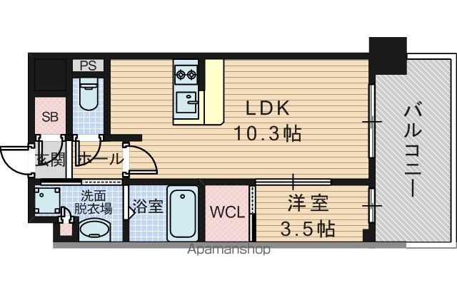 コンフォリア新大阪宮原Qの間取り写真