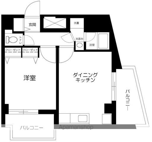 エムズフラットの間取り