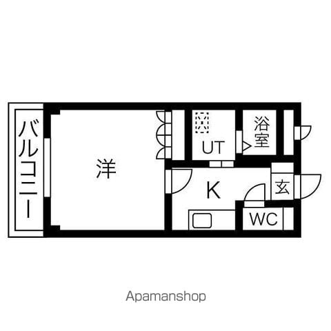 サンライズマンションの間取り写真