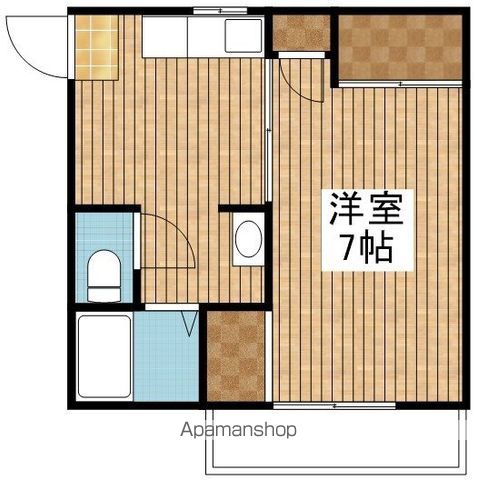 フレグランス有明台の間取り写真