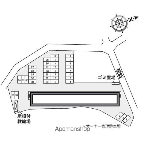 レオパレスＮＫヴィクトワール 110 ｜ 福岡県筑紫野市杉塚２丁目4-5（賃貸アパート1K・1階・23.18㎡） その13