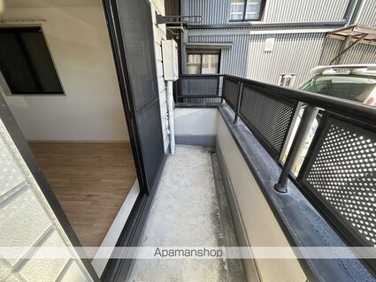 シャルム広瀬北町[1K/24.59m2]のバルコニー