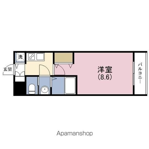 スワンズシティ堂島川の間取り写真
