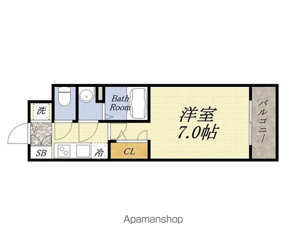 SーRESIDENCE大阪九条NORTHの間取り写真