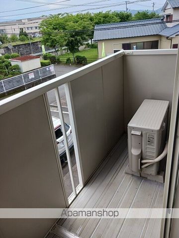 ハッピースクエアー　Ⅰ[2LDK/63.87m2]のバルコニー