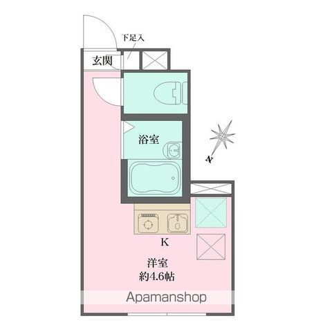 ソルナクレイシア方南町の間取り写真