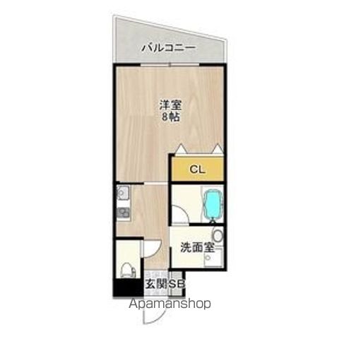 CITY SPIRE神戸元町Iの間取り写真
