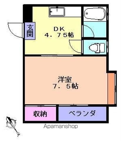パル五番館の間取り写真