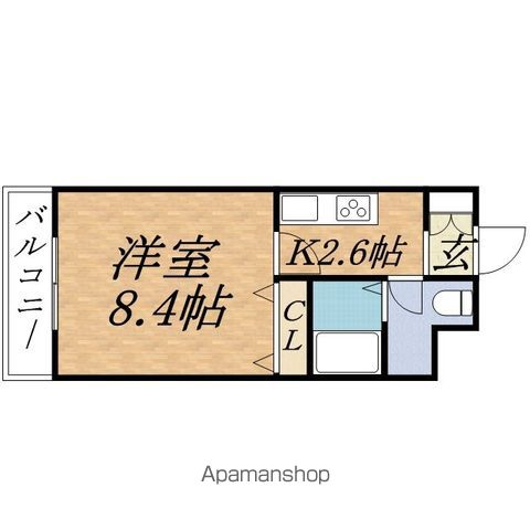レジディア北三条の間取り写真