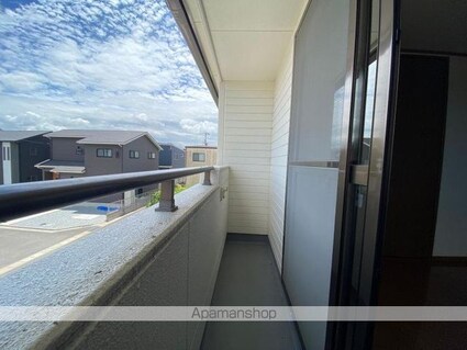 クレイドル松原[1DK/27m2]のバルコニー