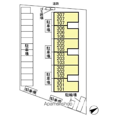 コーポスカイＦ 107 ｜ 千葉県四街道市四街道３丁目2-15（賃貸アパート1LDK・1階・49.20㎡） その19