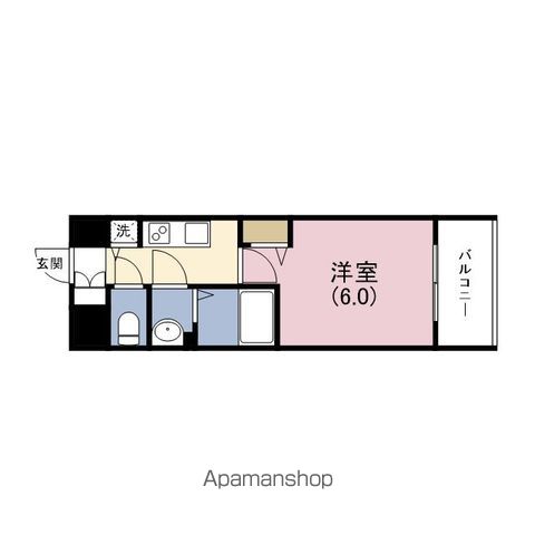 プレサンス大阪ゲートシティの間取り写真