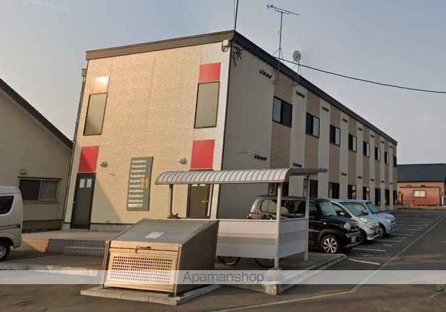 レオパレス野幌の外観写真