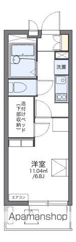 レオパレス生麦駅前の間取り写真
