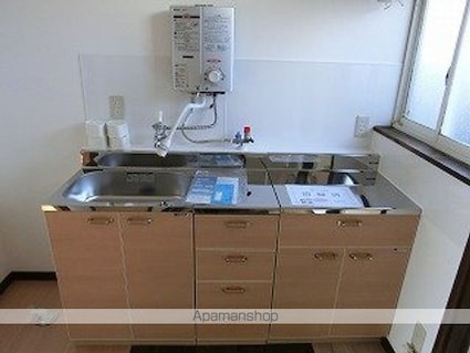 岩手県滝沢市葉の木沢山[1K/28.56m2]のキッチン