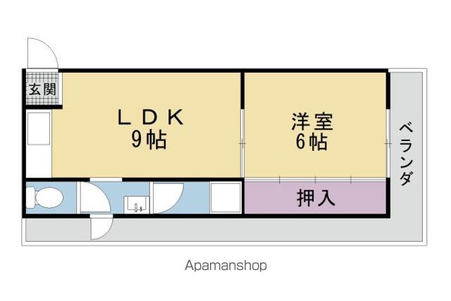 日向マンションの間取り写真