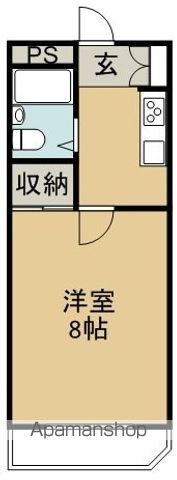 メゾンオレンジ2の間取り写真