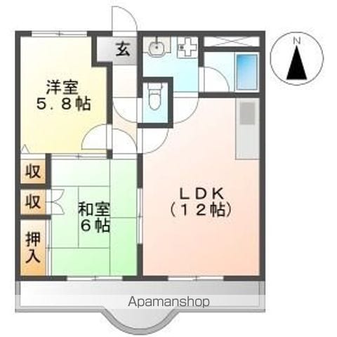 コンフォースの間取り写真