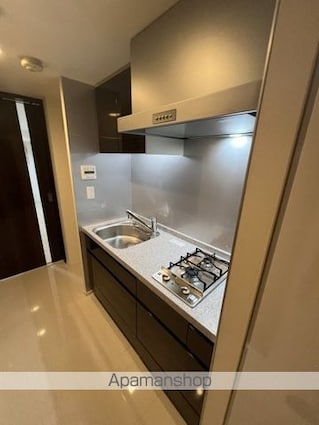 東京都港区東麻布１丁目[1K/32.8m2]のキッチン