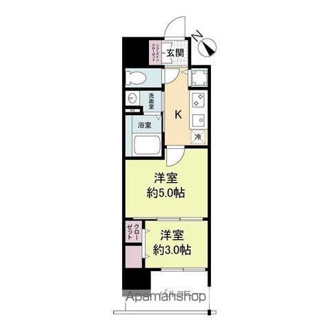 ARTIZA堺の間取り写真