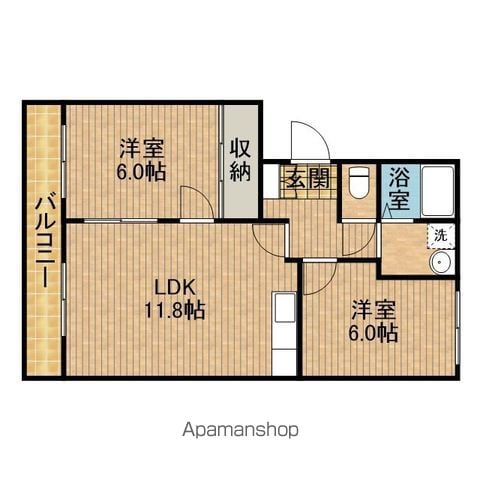 パレスTAICHIの間取り写真