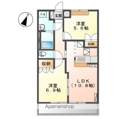 【ミネルバＢ棟の間取り】