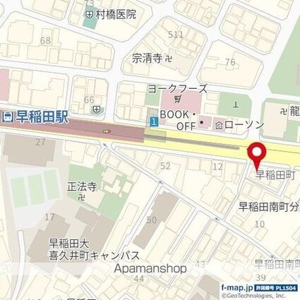 サンテミリオン早稲田駅前弐番館[1K/19.14m2]の周辺9