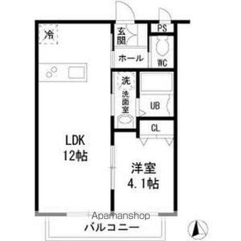フォレストメゾン三河島の間取り写真