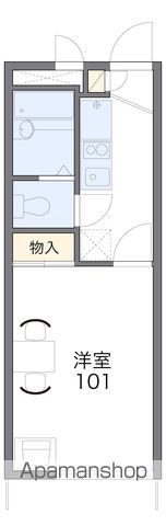 レオパレスライフバリュー和白の間取り