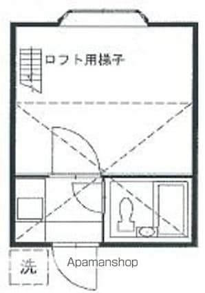 東京都中野区大和町３丁目[1K/10.92m2]の間取図