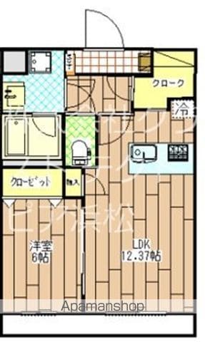 CLAST 1の間取り写真