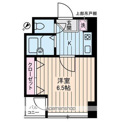 アベニール曙橋の間取り