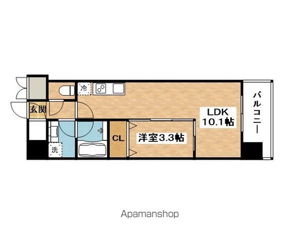スプランディッド大阪EASTの間取り写真