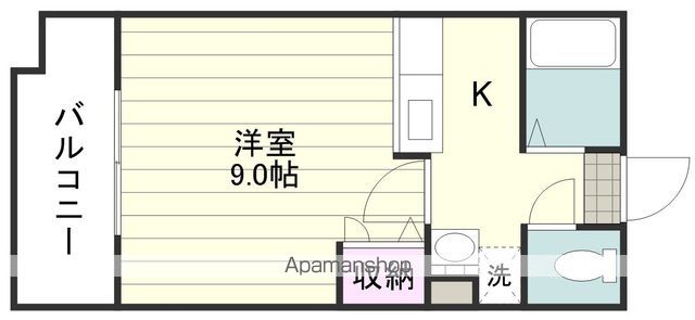 レインボー荒田IIの間取り写真