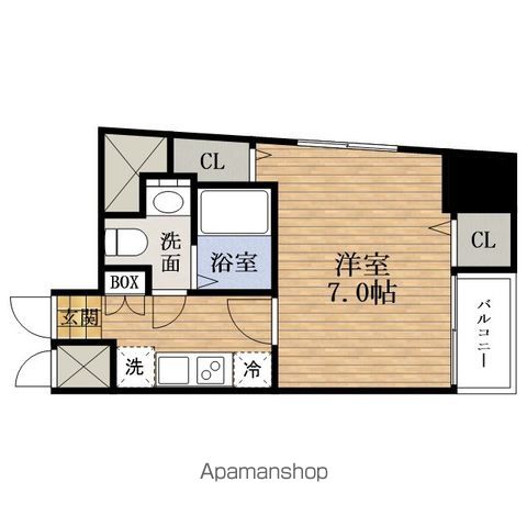CITY SPIRE堺筋本町の間取り写真