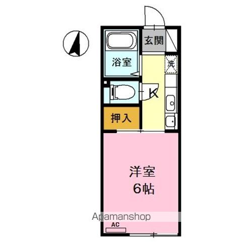 セリバテール東谷山Iの間取り写真