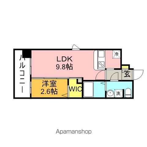 グランフォーレ博多駅東プレミアの間取り