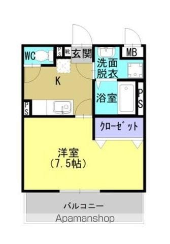 APERTAの間取り写真