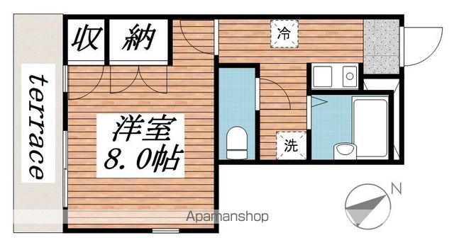 メイプルIIの間取り写真